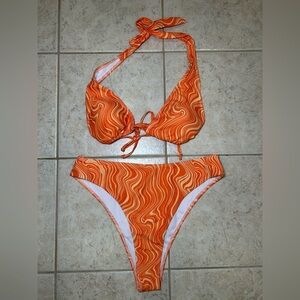 neon bikini set